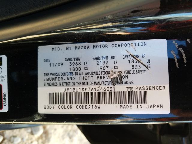 Photo 9 VIN: JM1BL1SF7A1246031 - MAZDA 3 I 