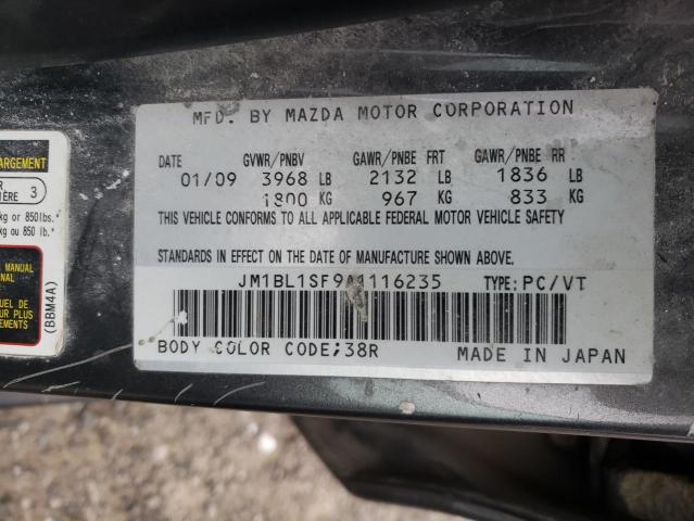 Photo 11 VIN: JM1BL1SF9A1116235 - MAZDA 3 I 