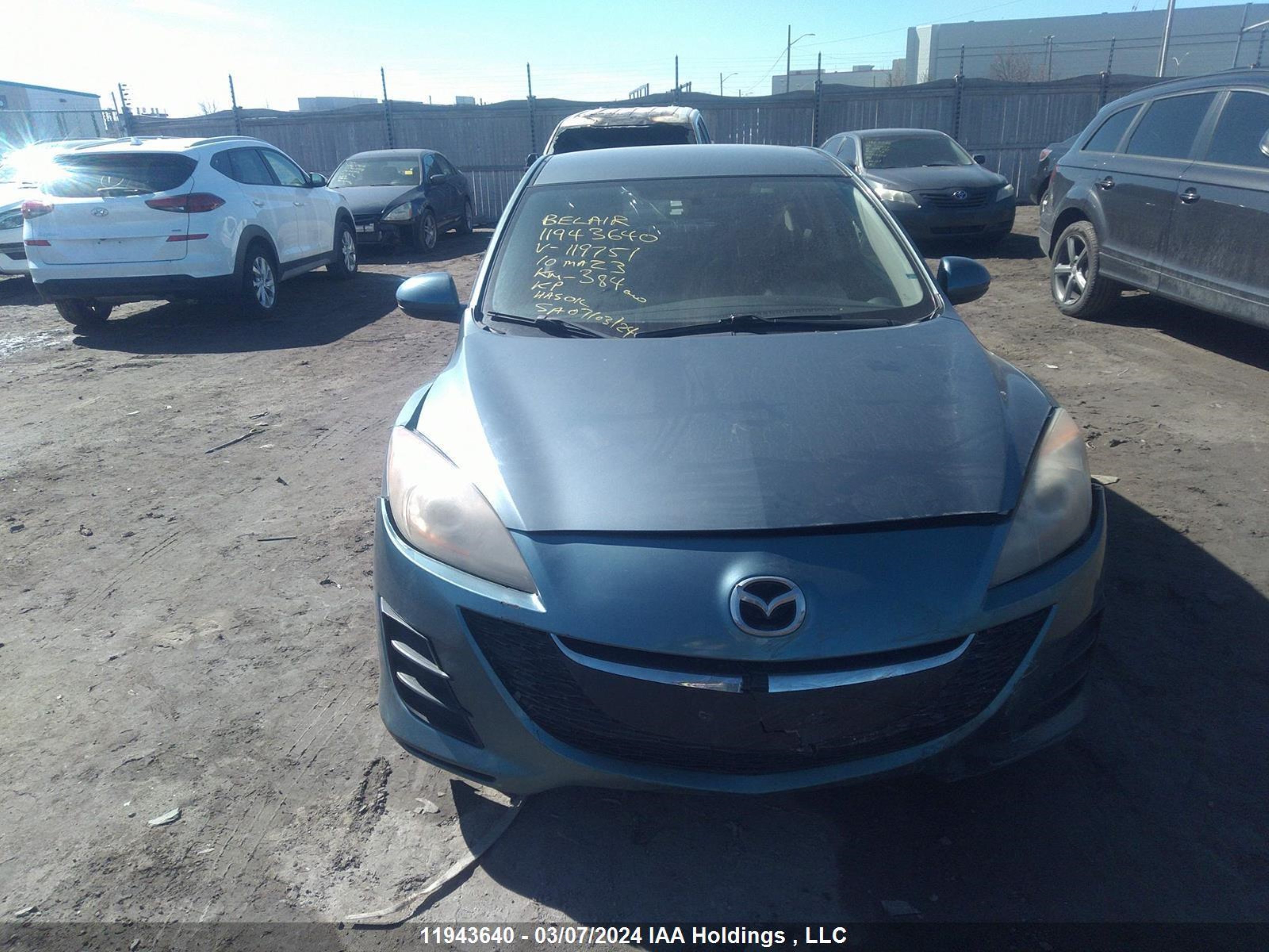 Photo 11 VIN: JM1BL1SF9A1119751 - MAZDA 3 