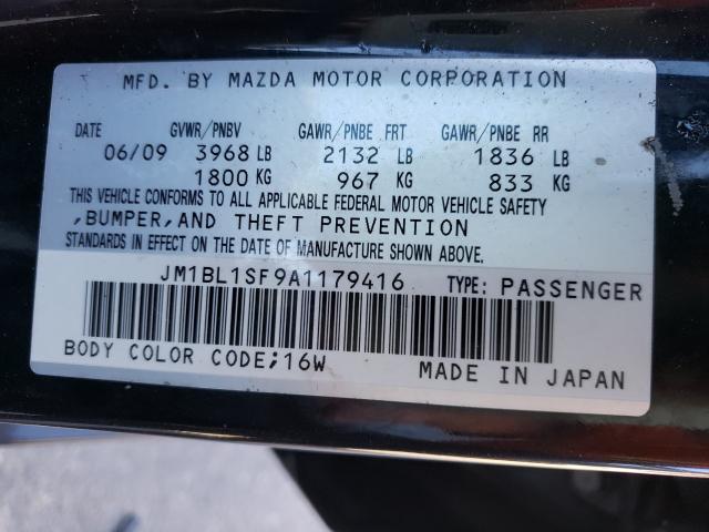 Photo 9 VIN: JM1BL1SF9A1179416 - MAZDA 3 I 