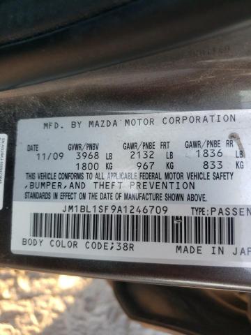 Photo 9 VIN: JM1BL1SF9A1246709 - MAZDA 3 SPORT 