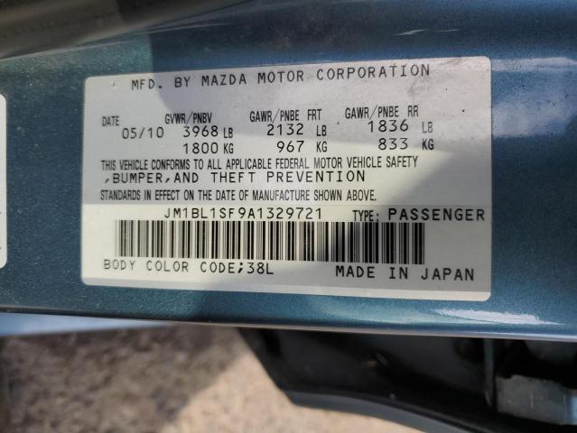 Photo 11 VIN: JM1BL1SF9A1329721 - MAZDA 3 I 