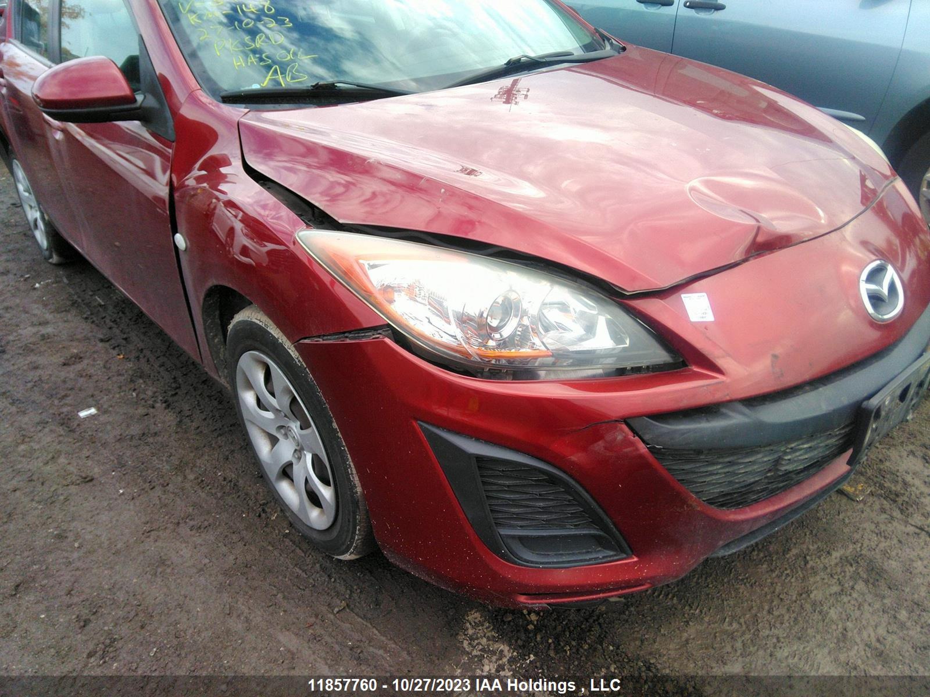 Photo 5 VIN: JM1BL1SFXA1342266 - MAZDA 3 