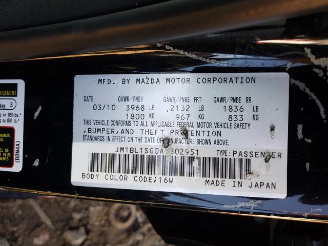 Photo 9 VIN: JM1BL1SG0A1302951 - MAZDA 3 I 