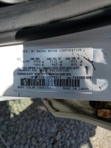 Photo 11 VIN: JM1BL1SG1A1259317 - MAZDA 3 