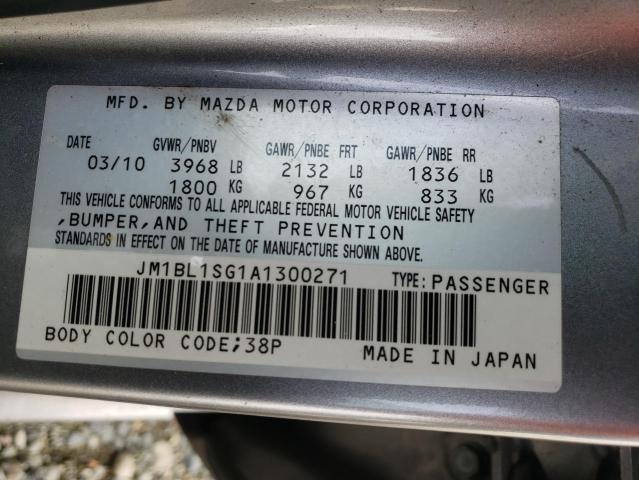 Photo 9 VIN: JM1BL1SG1A1300271 - MAZDA 3 I 