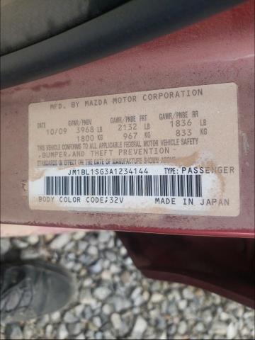 Photo 9 VIN: JM1BL1SG3A1234144 - MAZDA 3 I 