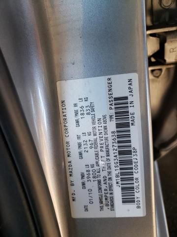 Photo 11 VIN: JM1BL1SG3A1273638 - MAZDA 3 I 