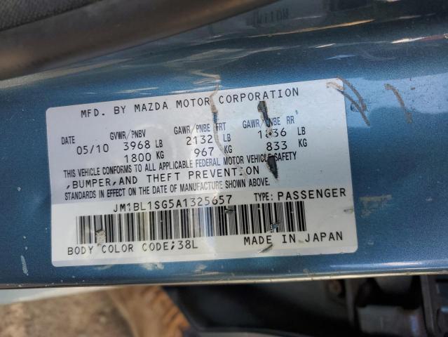 Photo 11 VIN: JM1BL1SG5A1325657 - MAZDA 3 I 