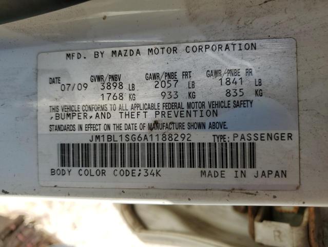 Photo 9 VIN: JM1BL1SG6A1188292 - MAZDA 3 I 