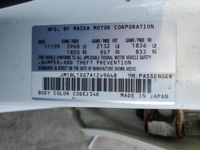 Photo 11 VIN: JM1BL1SG7A1249648 - MAZDA 3 