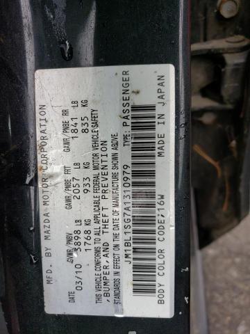 Photo 11 VIN: JM1BL1SG7A1310979 - MAZDA 3 I 