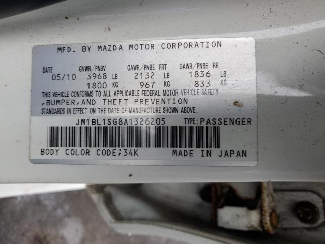 Photo 11 VIN: JM1BL1SG8A1326205 - MAZDA 3 I 