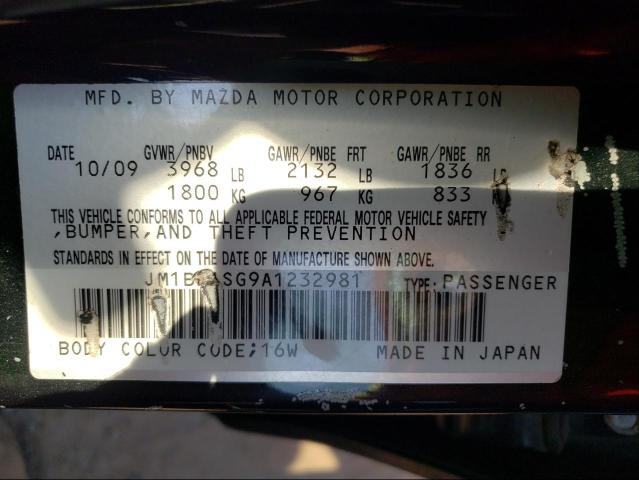 Photo 9 VIN: JM1BL1SG9A1232981 - MAZDA 3 I 