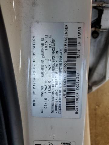 Photo 11 VIN: JM1BL1SGXA1328652 - MAZDA 3 I 