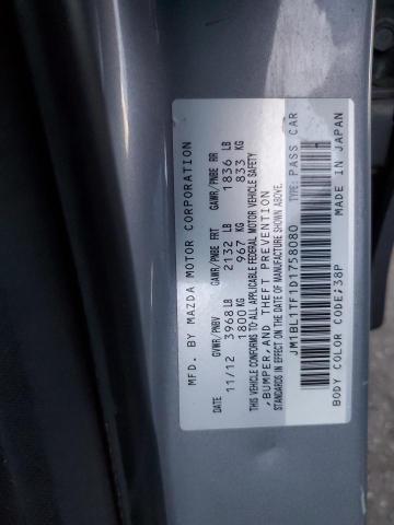 Photo 11 VIN: JM1BL1TF1D1758080 - MAZDA 3 I 