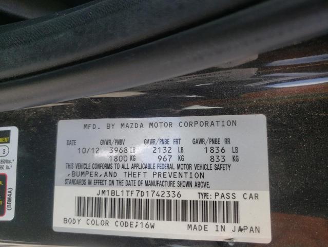 Photo 12 VIN: JM1BL1TF7D1742336 - MAZDA 3 I 