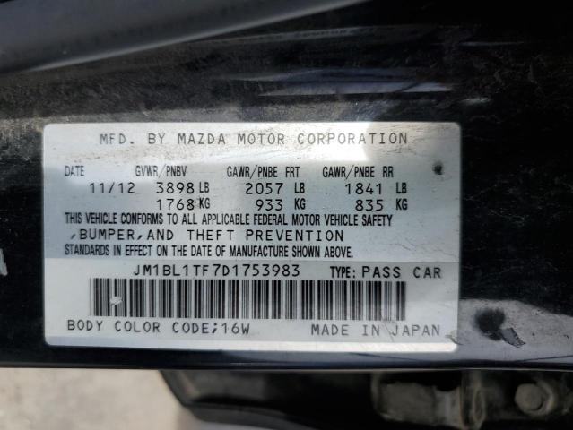 Photo 11 VIN: JM1BL1TF7D1753983 - MAZDA 3 I 