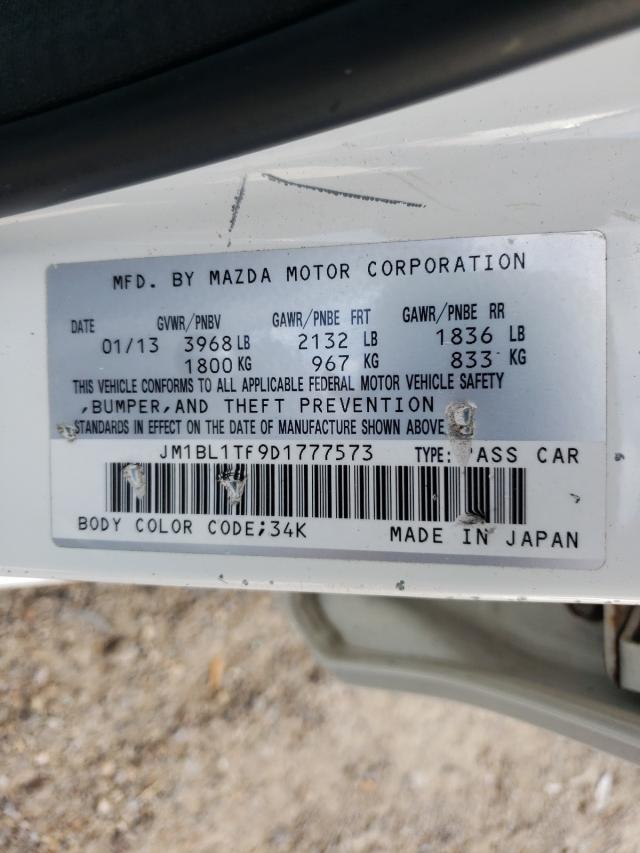 Photo 9 VIN: JM1BL1TF9D1777573 - MAZDA 3 I 