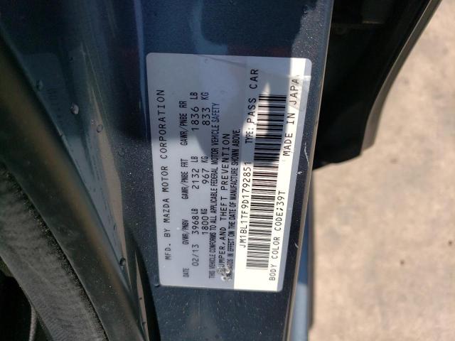 Photo 11 VIN: JM1BL1TF9D1792851 - MAZDA 3 I 