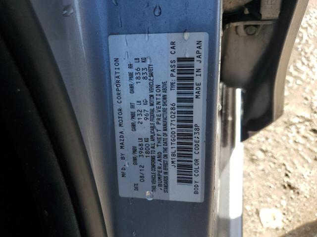 Photo 11 VIN: JM1BL1TG0D1710286 - MAZDA 3 I 