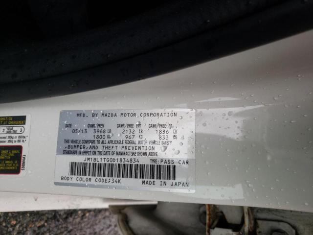 Photo 9 VIN: JM1BL1TG0D1834834 - MAZDA 3 I 