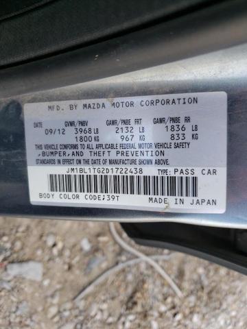 Photo 9 VIN: JM1BL1TG2D1722438 - MAZDA 3 I 