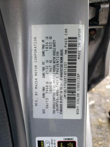 Photo 11 VIN: JM1BL1TG2D1851201 - MAZDA 3 