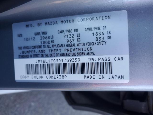 Photo 11 VIN: JM1BL1TG3D1739359 - MAZDA 3 I 