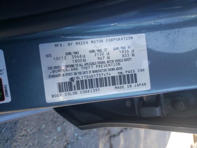 Photo 9 VIN: JM1BL1TG4D1737474 - MAZDA 3 I 