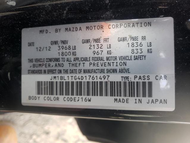 Photo 11 VIN: JM1BL1TG4D1761497 - MAZDA 3 I 