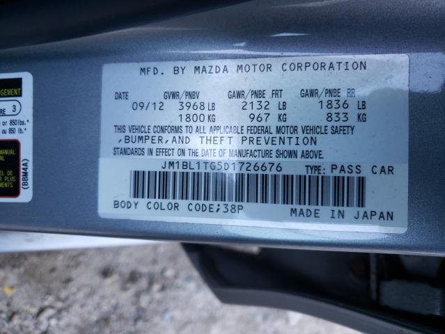 Photo 9 VIN: JM1BL1TG5D1726676 - MAZDA 3 I 