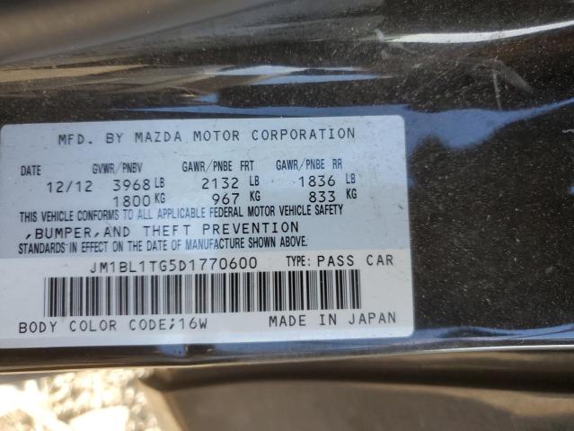 Photo 11 VIN: JM1BL1TG5D1770600 - MAZDA 3 I 