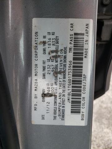 Photo 12 VIN: JM1BL1TG6D1753966 - MAZDA 3 I 