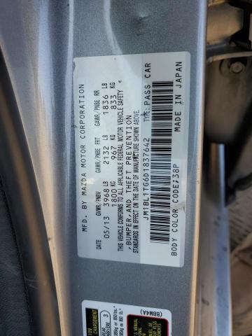 Photo 12 VIN: JM1BL1TG6D1837642 - MAZDA 3 I 