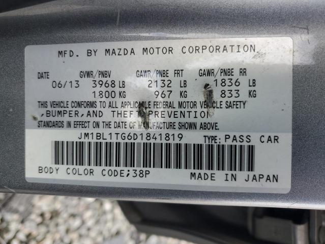 Photo 11 VIN: JM1BL1TG6D1841819 - MAZDA 3 