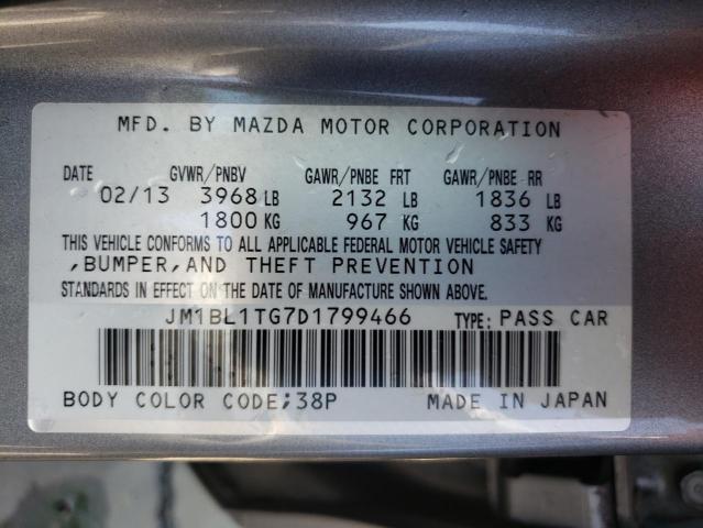 Photo 9 VIN: JM1BL1TG7D1799466 - MAZDA 3 I 