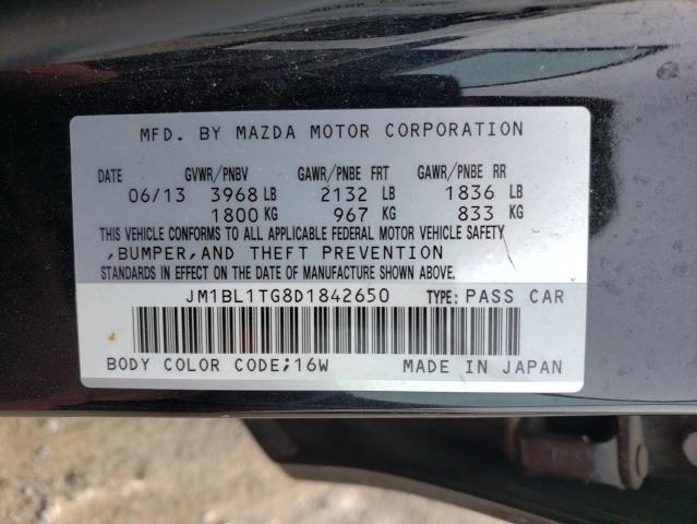 Photo 11 VIN: JM1BL1TG8D1842650 - MAZDA 3 I 