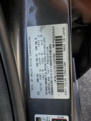 Photo 11 VIN: JM1BL1U50B1400780 - MAZDA MAZDA3 