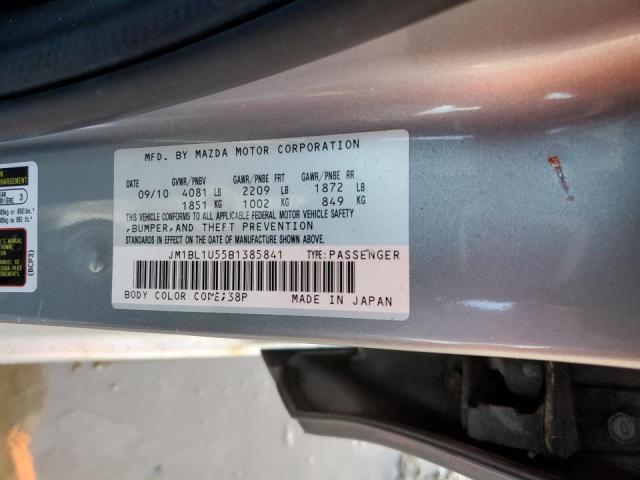 Photo 11 VIN: JM1BL1U55B1385841 - MAZDA 3 S 