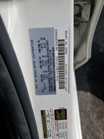 Photo 12 VIN: JM1BL1U68B1471623 - MAZDA MAZDA3 