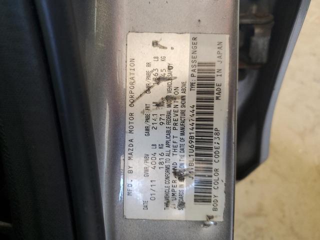 Photo 11 VIN: JM1BL1U69B1447444 - MAZDA MAZDA3 