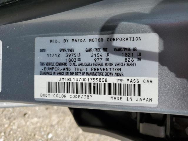 Photo 11 VIN: JM1BL1U70D1755808 - MAZDA 3 I 