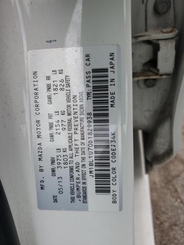 Photo 11 VIN: JM1BL1U70D1829938 - MAZDA 3 I 