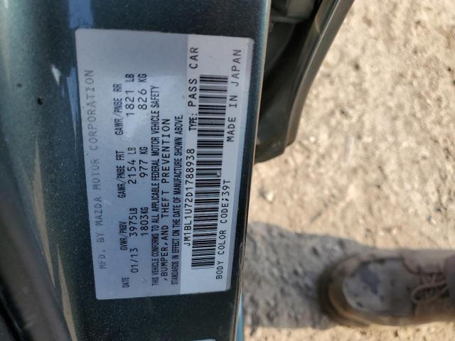 Photo 11 VIN: JM1BL1U72D1788938 - MAZDA 3 I 