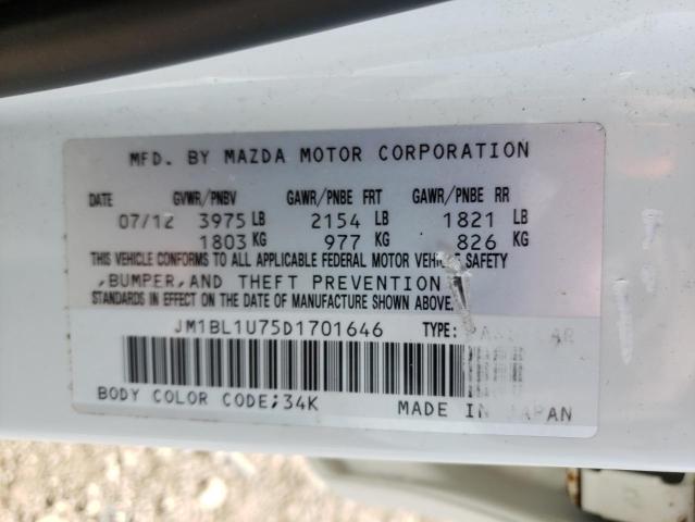 Photo 9 VIN: JM1BL1U75D1701646 - MAZDA 3 I 