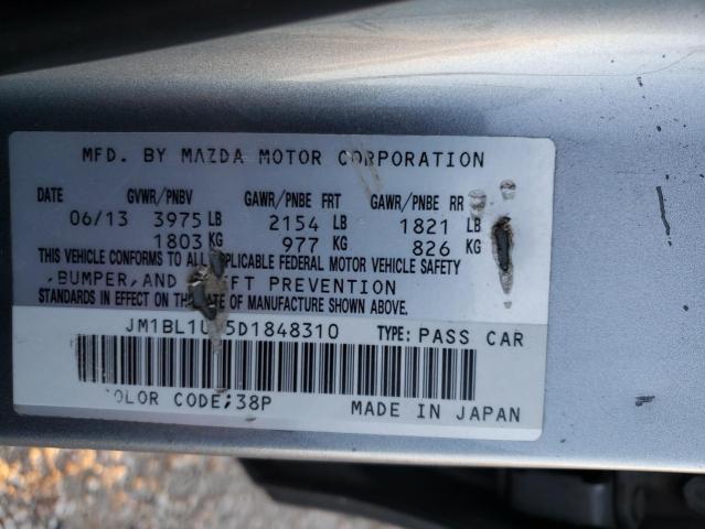 Photo 9 VIN: JM1BL1U75D1848310 - MAZDA 3 I 