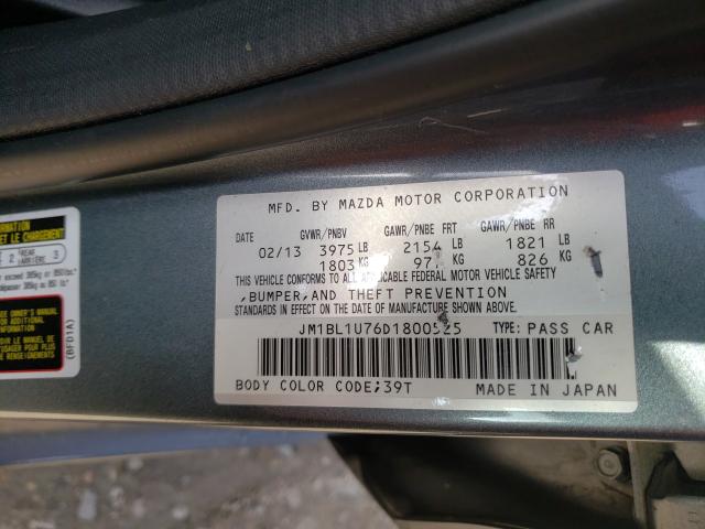 Photo 9 VIN: JM1BL1U76D1800525 - MAZDA 3 I 