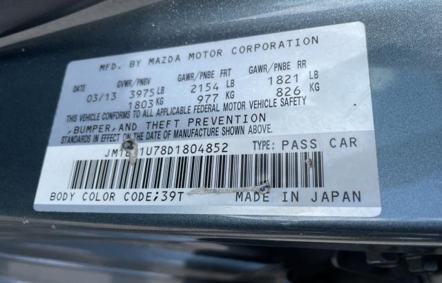 Photo 9 VIN: JM1BL1U78D1804852 - MAZDA 3 I 