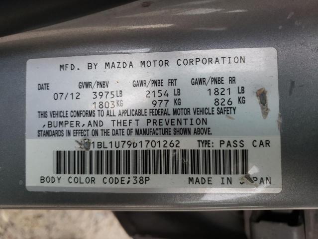 Photo 9 VIN: JM1BL1U79D1701262 - MAZDA 3 I 